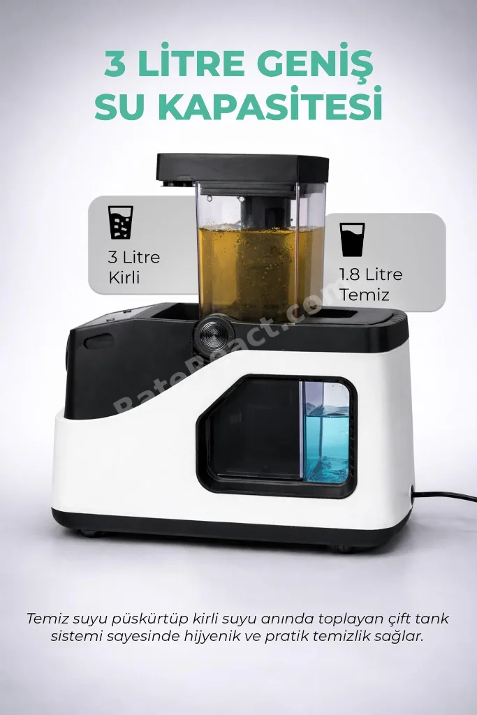 KT-503 Premium Koltuk & Halı Yıkama Makinesi (800W | 17 kPa)