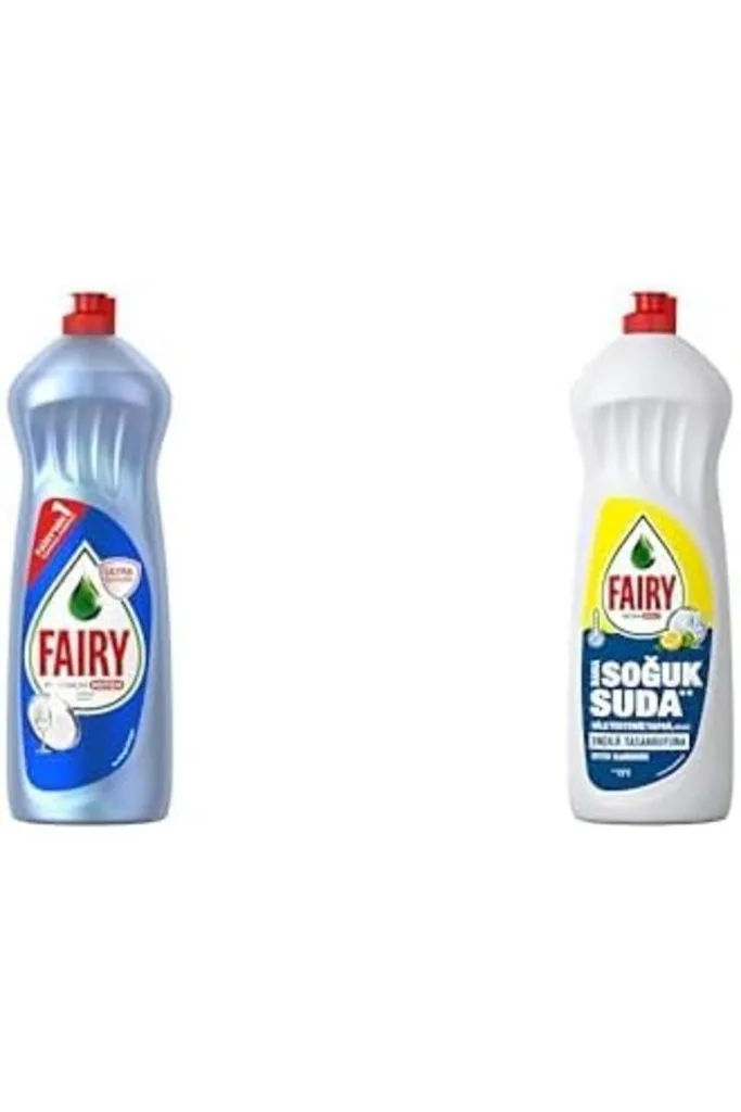 TTKTEKNOLOJİ Platinum Hijyen Sıvı Bulaşık Deterjanı 1000 ml Limon Kokulu+Fairy Temiz & Ferah Sıvı Bu
