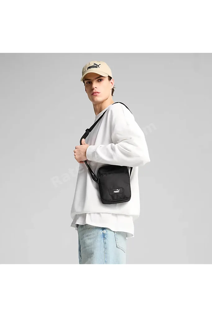 Academy Portable Siyah Unisex Omuz Çantası 091488-01