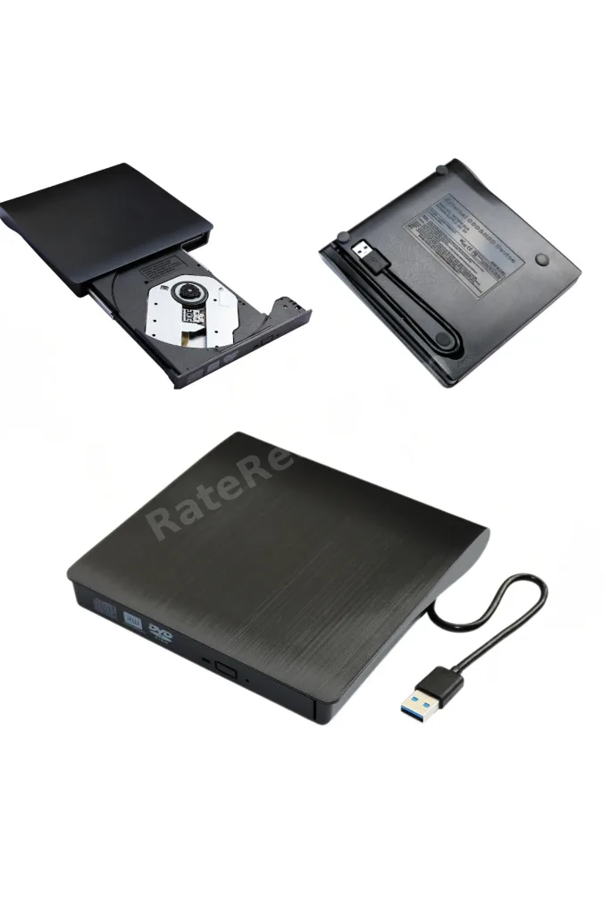 Harici USB 3.0 DVD RW Sürücü Tak Çalıştır Film Oyun Müzik Yazma Okuma Windows Mac