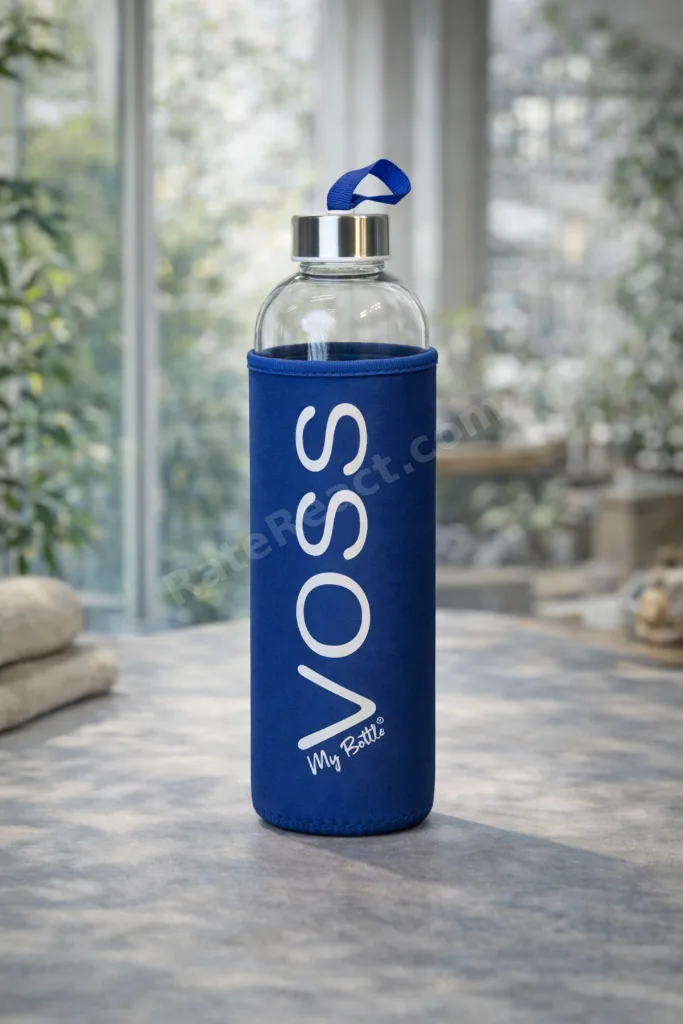 Sağlıklı Cam Matara 1000 Ml Su Şişesi, Kılıflı 1lt Sporcu Matarası