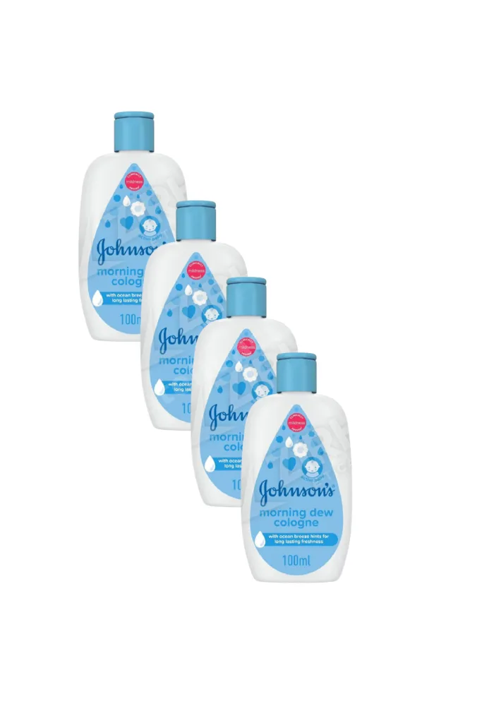 Johnson's Baby Morning Dew Bebe Kolonyası 100 ml X 4 Adet