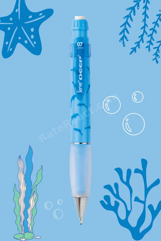 Deep 0.7 Mm Mekanik Kurşun Kalem Pastel Doğa Desenli 6'lı Set