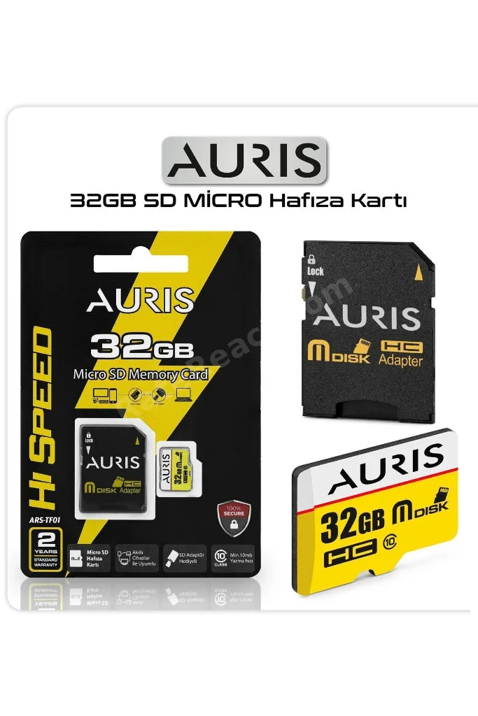 32gb Hafıza Kartı Ve Adaptör 32gb Telefon Tablet Fotoğraf Makinasıaksiyon Kamera Uyumlu