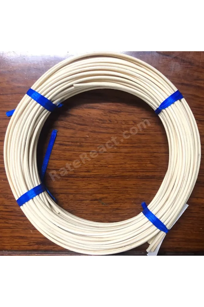 Rattan Core Doğal Yuvarlak Bambu Çubuk 2.5 mm 100 gr Dekoratif Örgü Rattan İp
