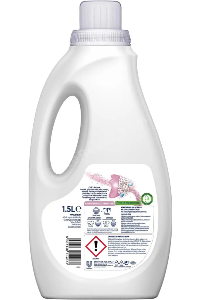 Sıvı Deterjan Baby Parfümsüz 1500 ml