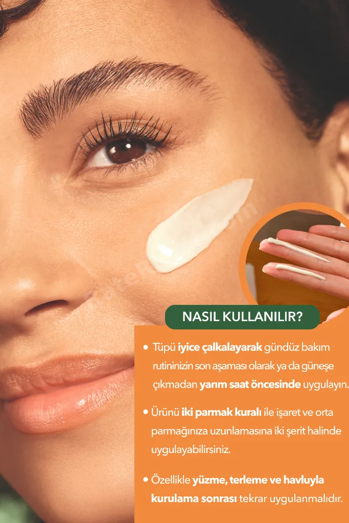 Leke Karışıtı 50 Spf Yüz Güneş Kremi- E Vitamin- Işıtı Veren Antioksidan Kompleks Glow Energie 30ML