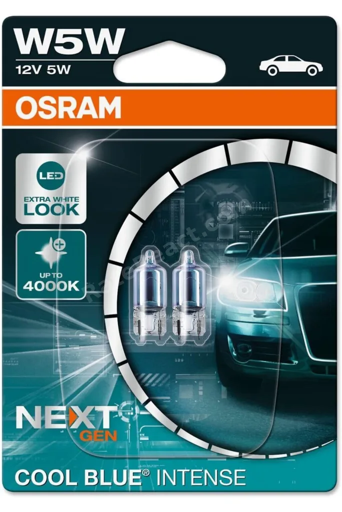 TTKTEKNOLOJİ Blue Intense Nex Gen T10 4000K Beyaz Işık Ampulü (2'li Set) TTKTEKNOLOJİ 2026 395519