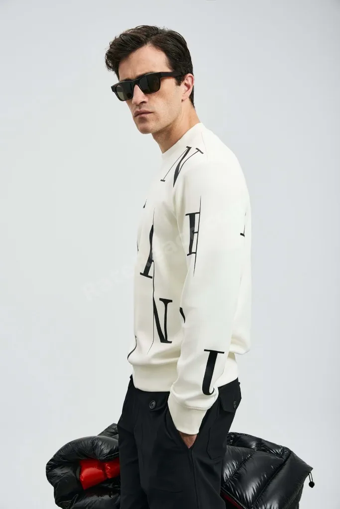 112030184 Tıffany Erkek Sweatshirt BEYAZ