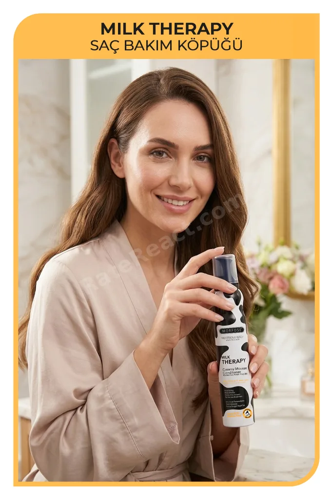 Milk Therapy Köpük 200 ml - Kolay Şekillendirme, Nemlendirme