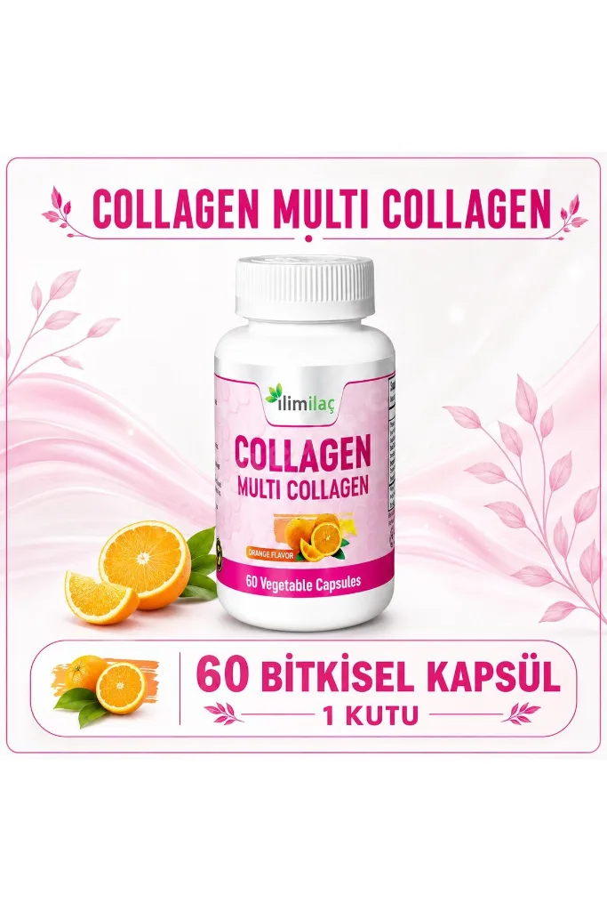 Collagen Multi Collagen 5 Kutu 300 Bitkisel Kapsül – Kolajen Takviye Edici Gıda