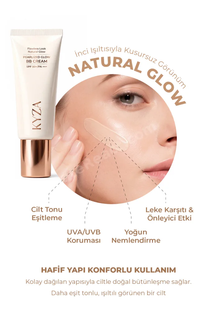 Pearlized Glow BB Cream SPF 50+ | Yoğun Işıltılı Cilt Görünümü 30 ml