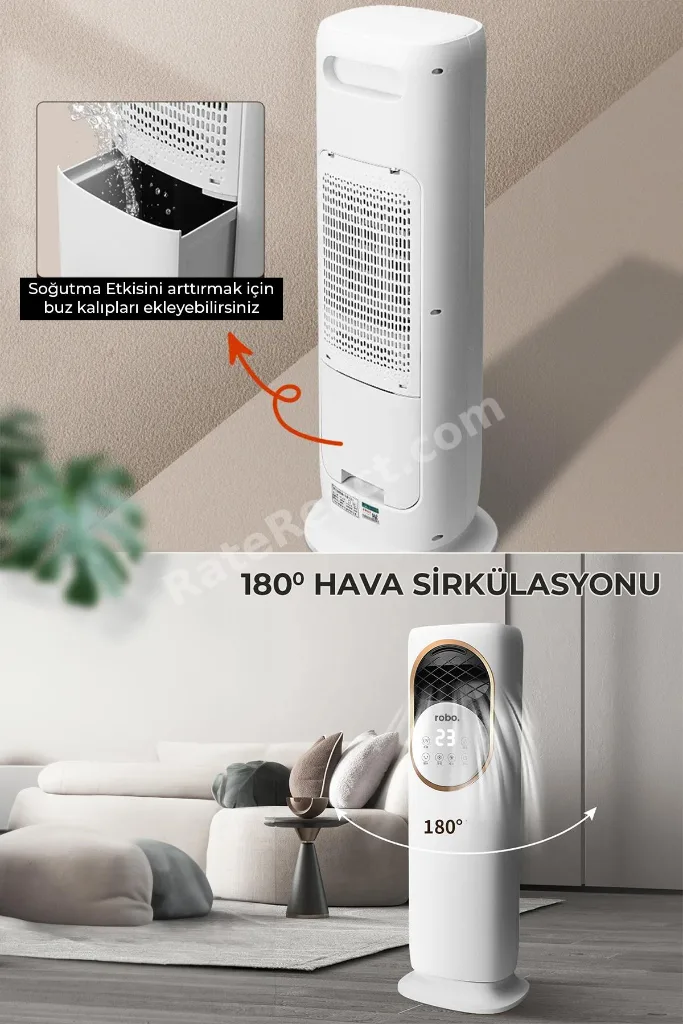 Uzaktan Kumandalı Hava Isıtıcı Soğutucu Nemlendirici UV Sterilizasyon Ünite 4'ü 1 Arada