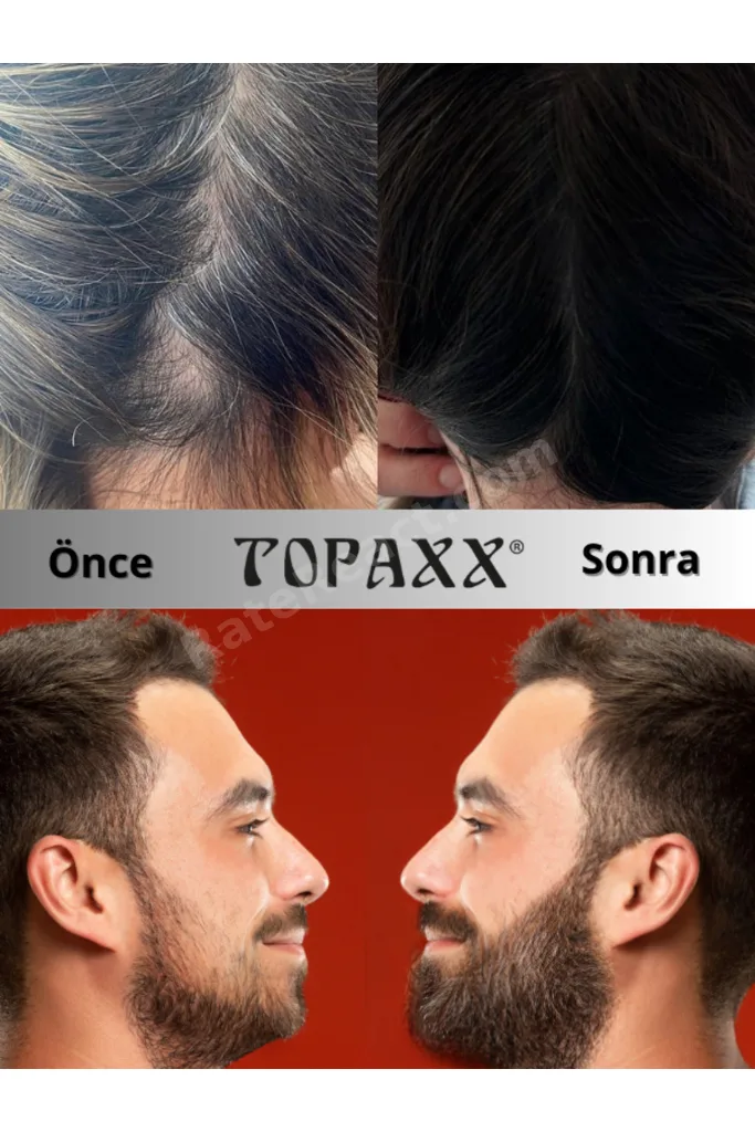 Suda Çıkmayan Saç Sakal Dolgunlaştırıcı Pudra Dip Boya 14 gr Sarı