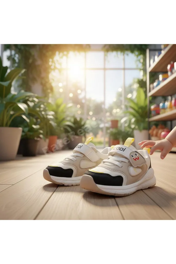 Dorian İlk Adım Çocuk Cırtlı Anatomik Ve Comfort Taban Sneaker Spor Ayakkabı