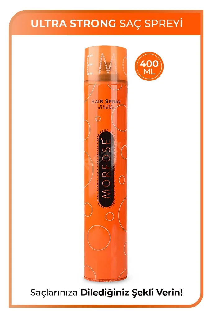 Saç Spreyi 400 ml Turuncu Ultra Sert