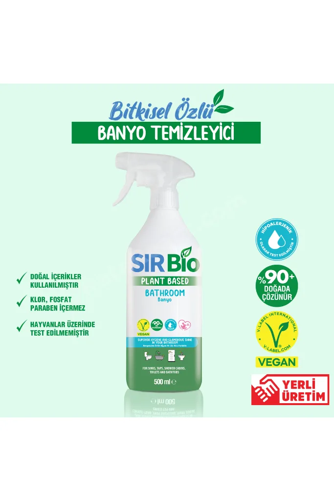 Bitkisel Özlü 6'lı Temizlik Paketi Vücut Spreyi Hediyeli