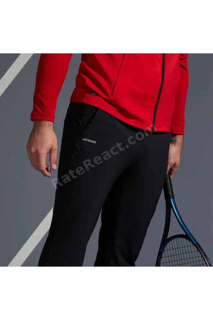 Erkek Tenis Eşofman Altı - Siyah - Essential