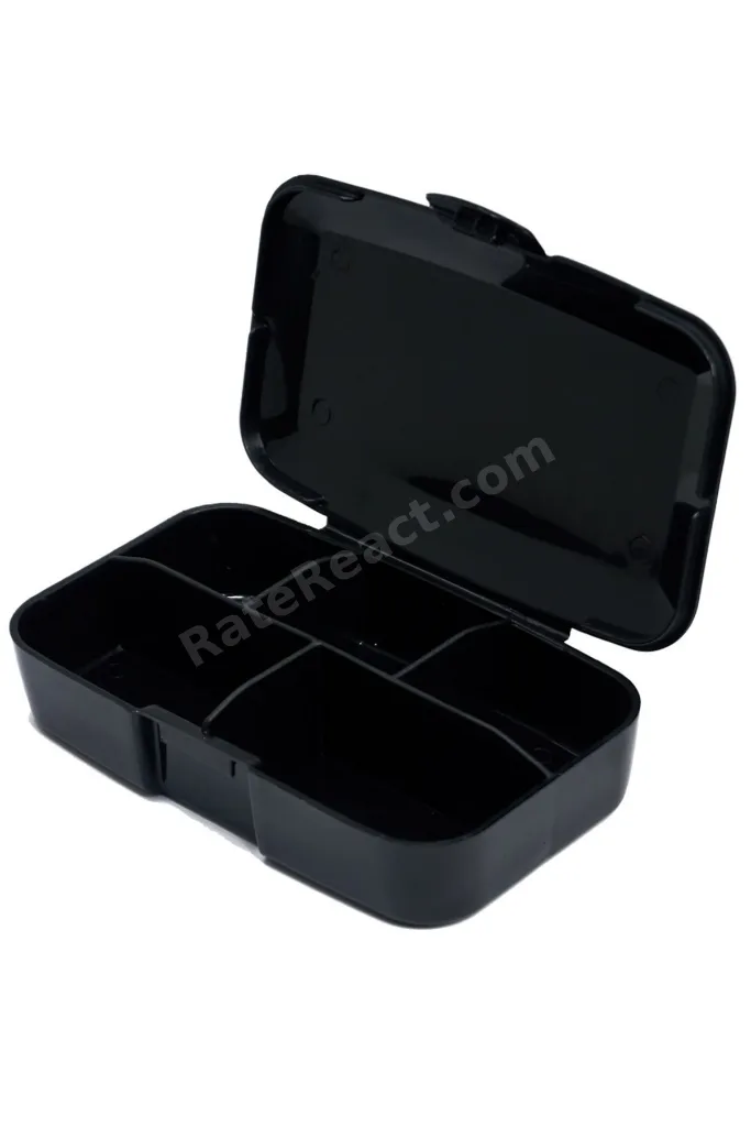 Black Pillbox (hap Saklama Kutusu)