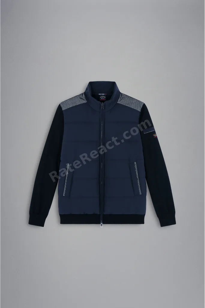 MEN'S ZIPPED PULLOVER C.W. WOOL