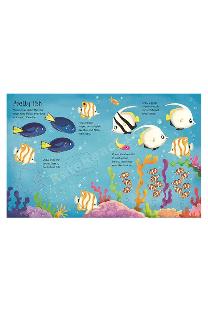 Wipe-Clean Aquarium Activities Publishing