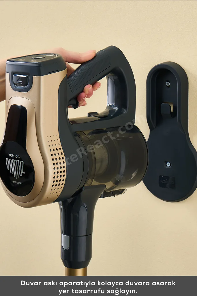 Power Up Pro Dik Süpürge Mineral Gold 350 W