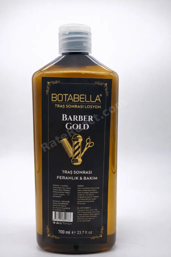 Botabella Barber Gold Tıraş Sonrası Losyon 700 ml Erkek After Shave Ferahlatıcı Bakım Losyonu