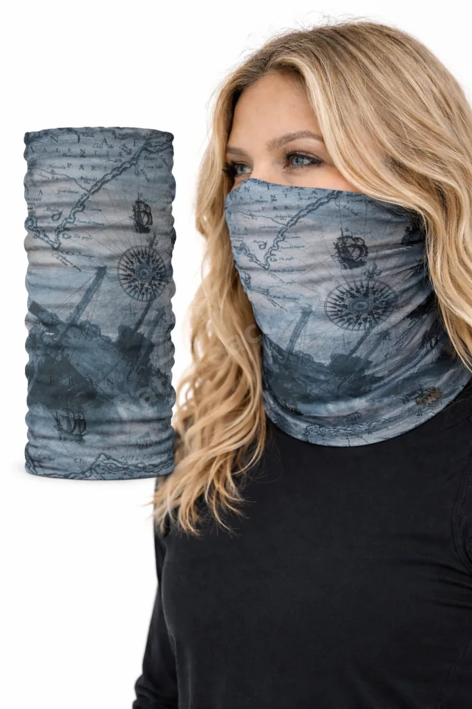 Unisex Termal Buff Boyunluk - UV Korumalı Balaklava Tipi Outdoor Sporcu ve Motosiklet Maskesi