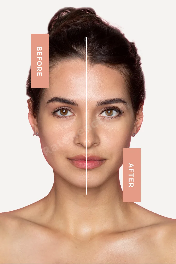Leke Karşıtı Ton Eşitleyici Spf 50 Pembe Renkli Güneş Kremi Glutatyon, Hyaluronik Asit Etkili 60 ml