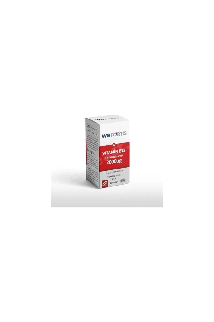 B12 (Methylcobalamin) 100 Çiğneme Tablet