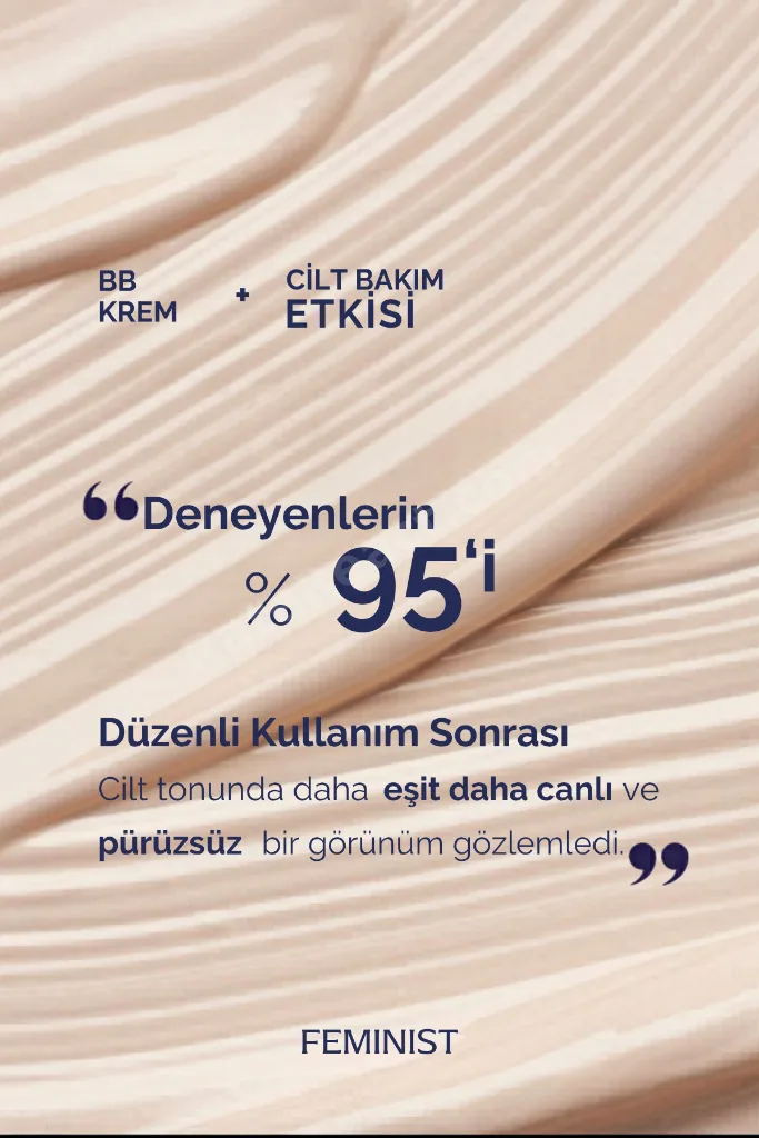BB Krem SPF50 Yüksek Kapatıcı, Nemlendirici, Ton Eşitleyici, Aydınlatıcı - Medium