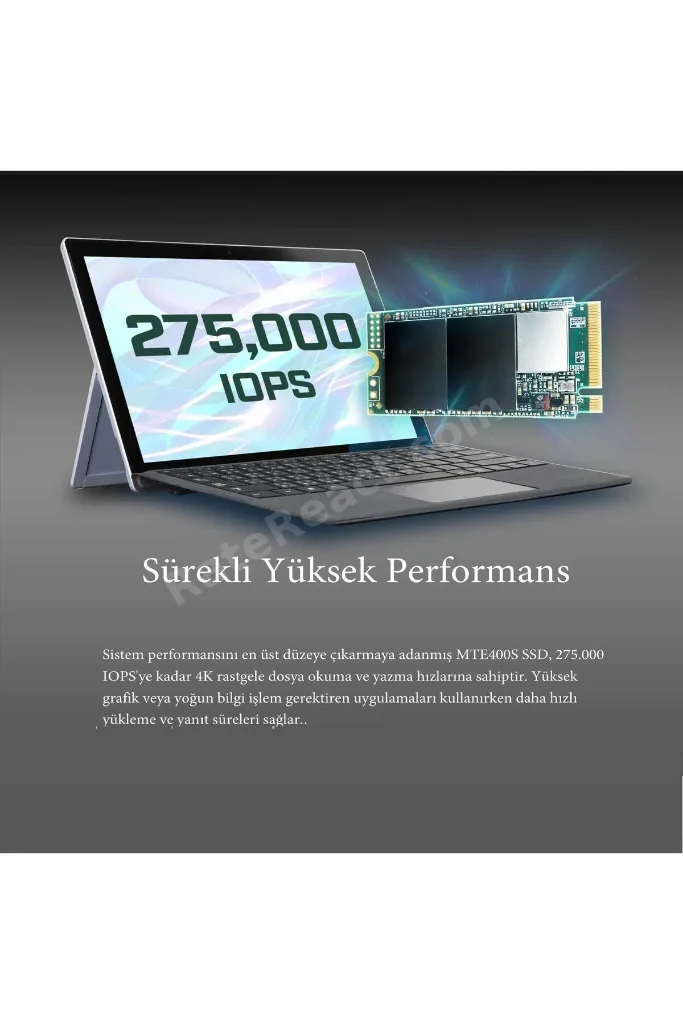 512gb M.2 2242 1000 - 1999 Mb/s Nvme Ssd Ts512gmte400s
