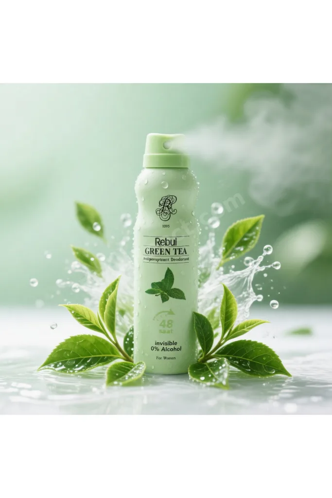 Green Tea Alkolsüz Kadın Deodorant 150 ml - Yeşil Çay Ferahlığı ve Tam Koruma