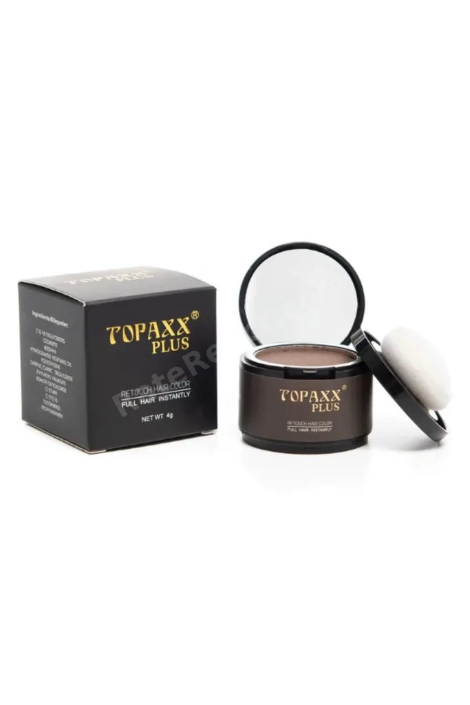 Koyu Kahverengi/Dark Brown Suya Dayanıklı Saç Dolgunlaştırıcı Seyrek Kapatıcı Saç Pudrası 4gr