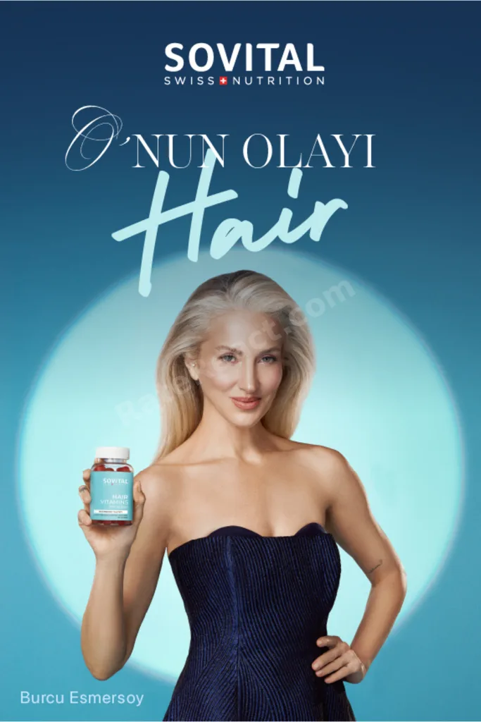 Hair Biotin 5000 mcg Ahududu Aromalı Şekersiz Çiğnenebilir Saç Vitamini 60 Gummy