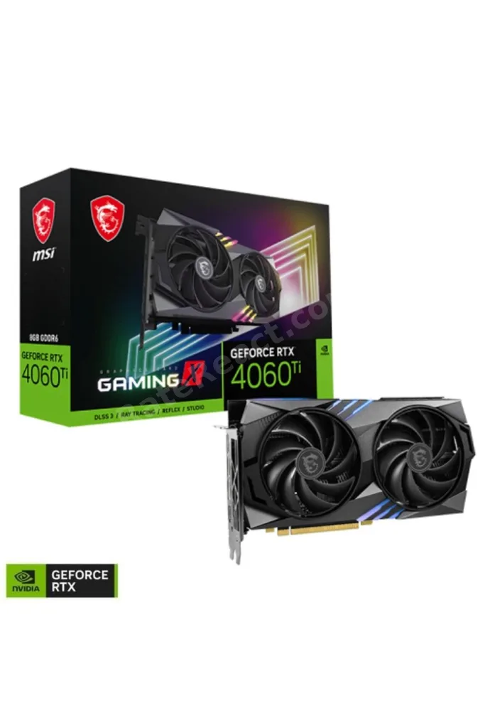 GeForce RTX 4060 Ti GAMING X 8G GDDR6 128Bit DX12 DLSS 3 Gaming (Oyuncu) Ekran Kartı