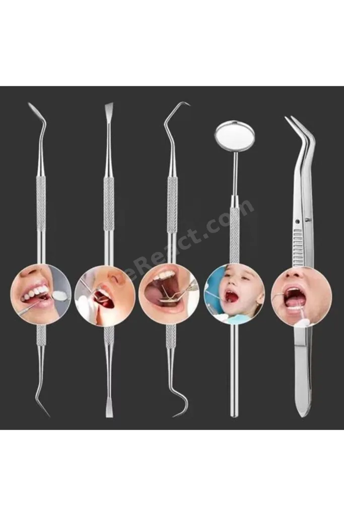 6 Parça Kutulu Ağız Bakımı Diş Bakım Seti Ağız Hijyen Takımı