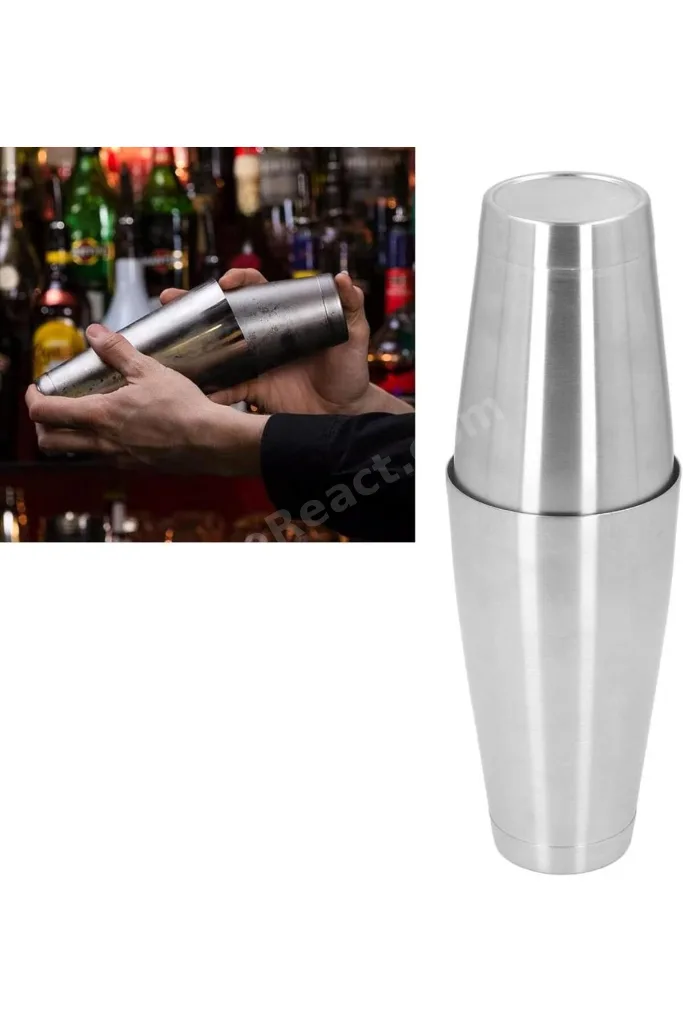 Gümüş 500 & 800 ml Boston Shaker