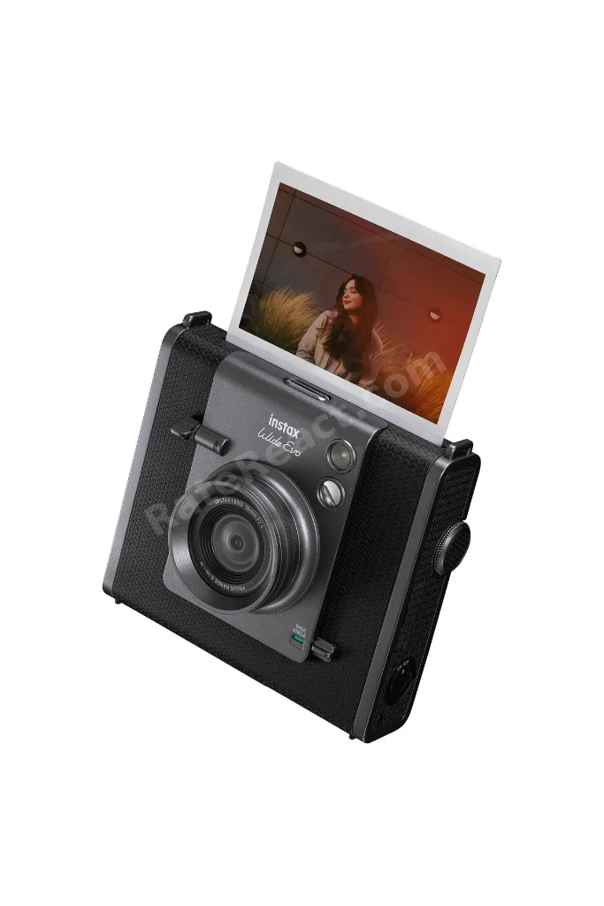Instax Wide Evo Siyah Şipşak Anında Baskı ve Yazıcı Özellikli Hybrid Fotoğraf Makinesi