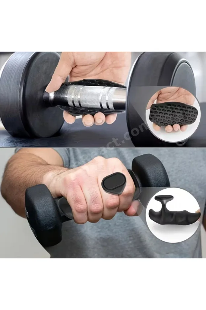 2 Adet Sporcu El Koruma Silikonu – Fitness, Ağırlık Kaldırma ve Antrenman İçin Kaymaz El Pedi (4887)