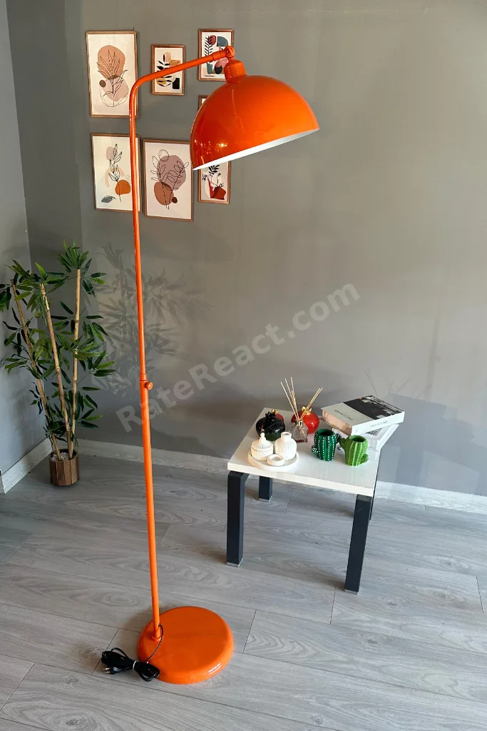 Lambader Hareketli Başlık Modern Dekoratif Metal Oturma Odası Çalışma Odası Zemin Lambası