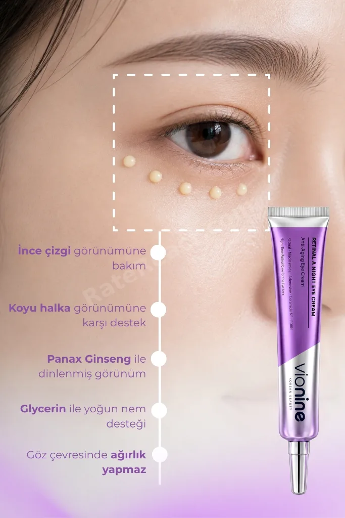 Vionine Retinal A Night Eye Cream / Gece Göz Kremi