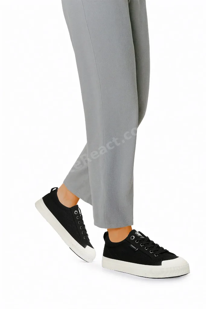 LUZINY 5FX Siyah Kadın Sneaker