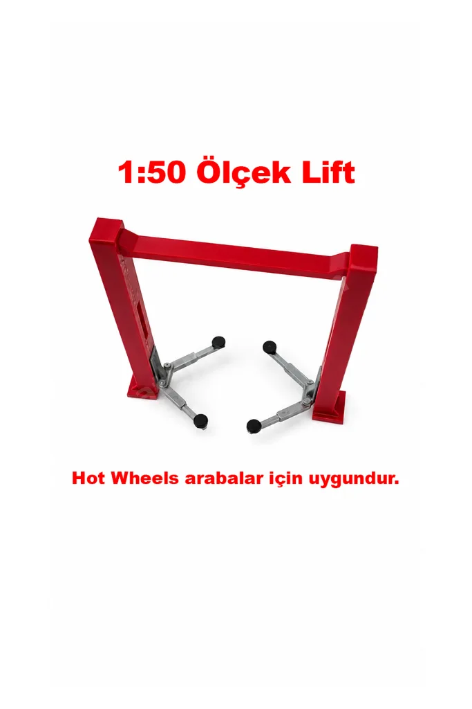 Arabalar için Minyatür Lift, Aksesuar, Platform 5,6 cm 1:64 Ölçek Maket