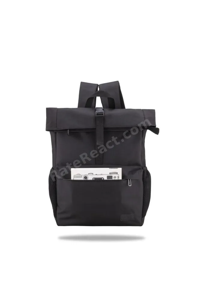 BP-HYB100 Heybe Serisi WTXPro Su geçirmez Kumaş 15.6 inch Uyumlu ,Notebook, Laptop, Macbook Sırt Çantası – Siyah