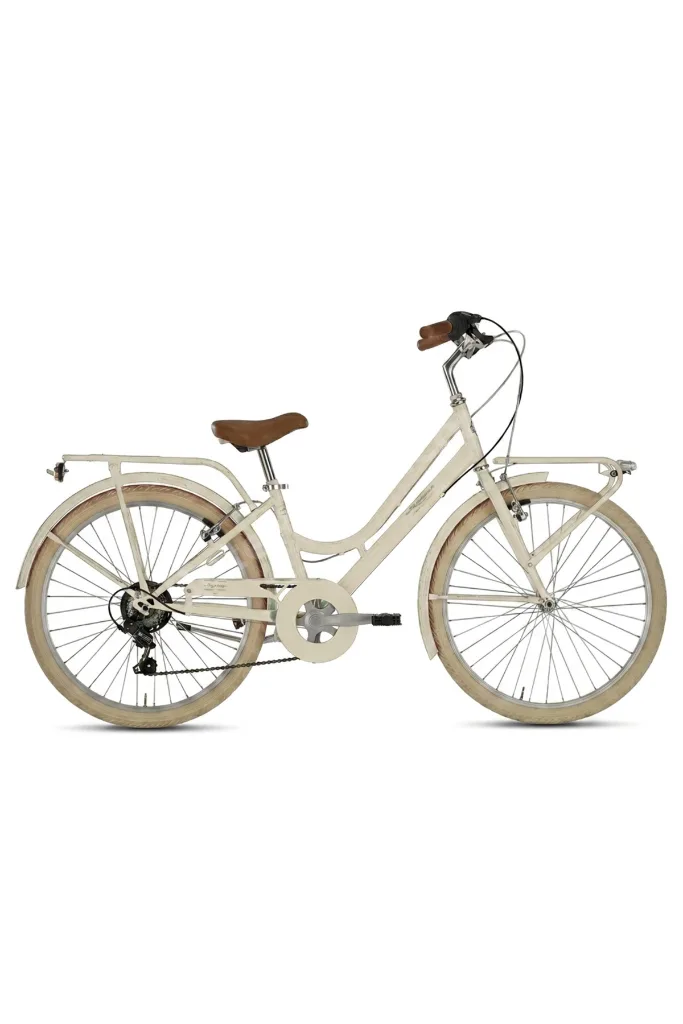 Milly Italy, 24" Jant, 6 Vitesli Çocuk Bisikleti (Made in Italy) Krem