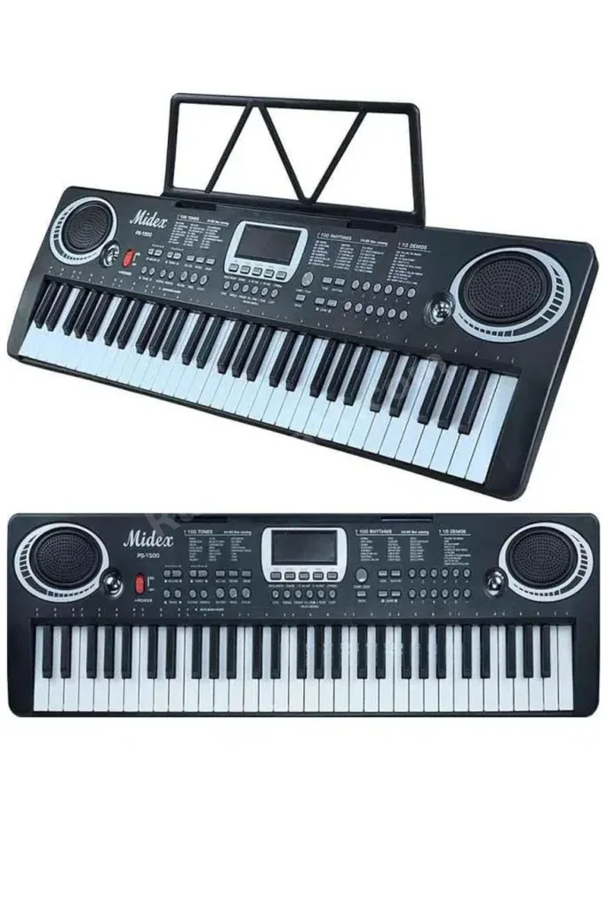 Ps-1500bk Başlangıç Için&nbsp;61 Tuşlu Org Notalık Adaptör Öğrenim Metodu (100 SES 100 RİTİM)