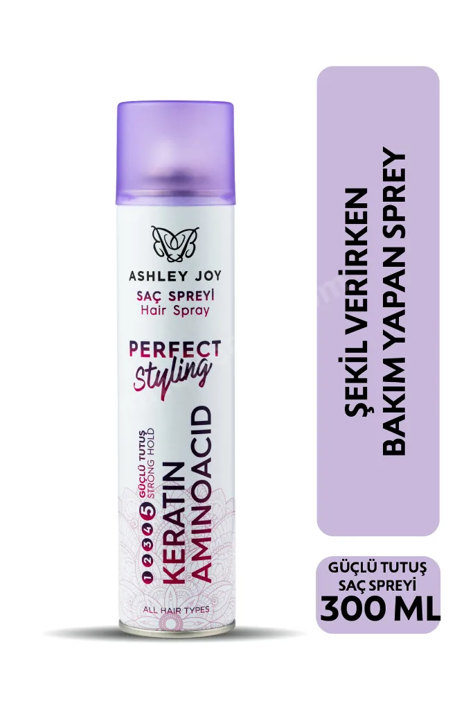 Keratin Ve Aminoasit Içeren Güçlütutuş Şekillendirici Saç Spreyi 300 ml
