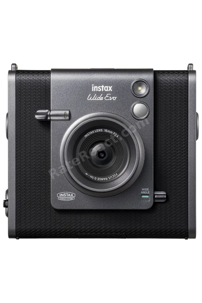 Instax Wide Evo Siyah Şipşak Anında Baskı ve Yazıcı Özellikli Hybrid Fotoğraf Makinesi