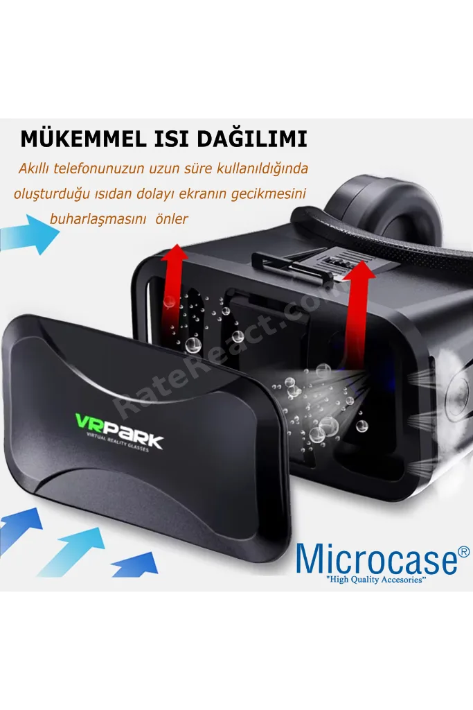 VRPARK  J30 3.5mm Kulaklıklı   3D Sanal Gerçeklik Gözlüğü-AL4745
